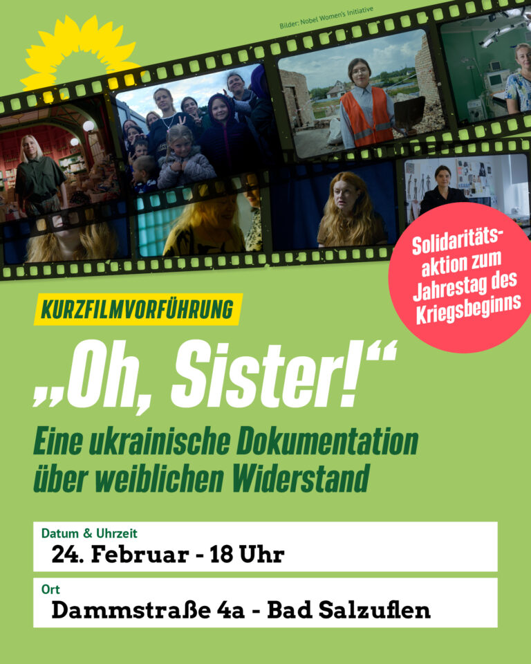 „Oh Sister!“ – Filmvorführung