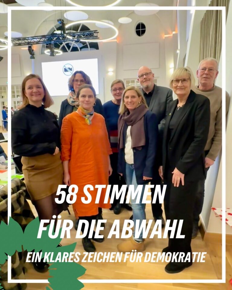 Bad Salzuflen steht zusammen: Abwahl erfolgreich